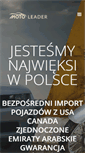 Mobile Screenshot of moto-leader.pl